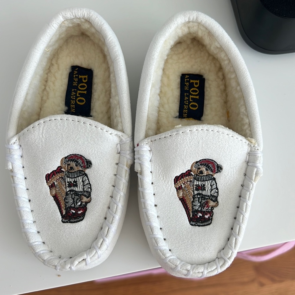 Polo toddler shoes size 7 NEVER WORN